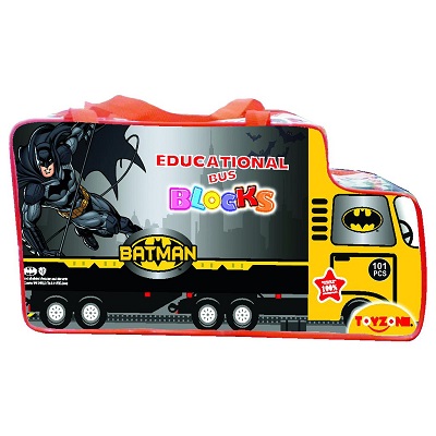 Batman Educational Bus Blocks (Multi Color)