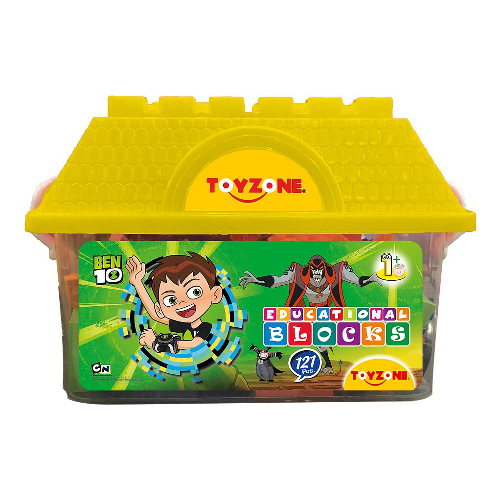 Ben10 Educational Hut Blocks (Multi Color)