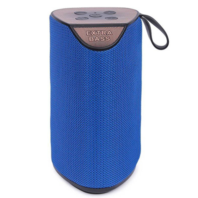 SKOSS GT 111 Portable Wireless Bluetooth Speaker Compatible with All Android Mobile Phones (Blue)