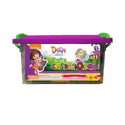 Junior Contruction Blocks - Dora (Multi Color)