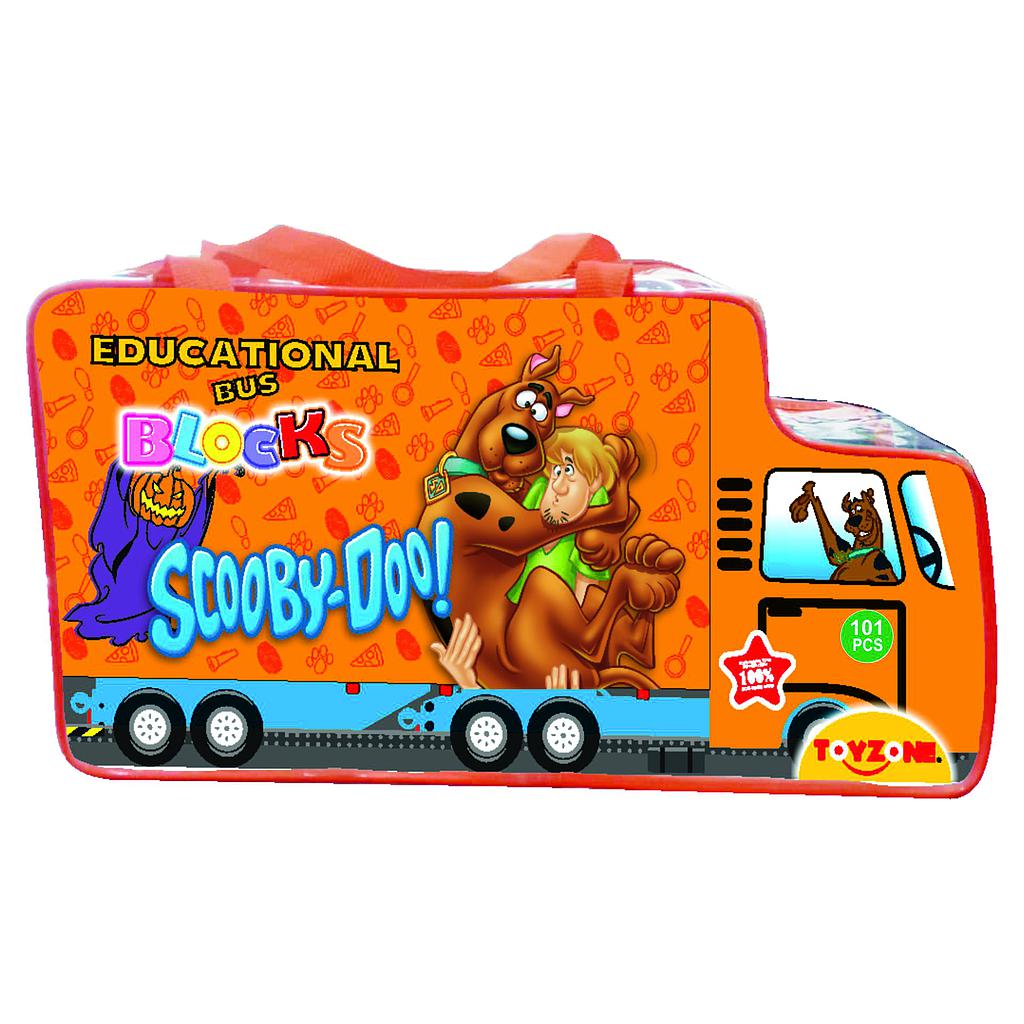 Scooby-Doo Educational Bus Blocks (Multi Color)