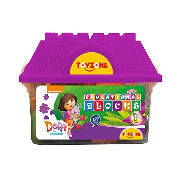 Senior Contruction Blocks - Dora (Multi Color)