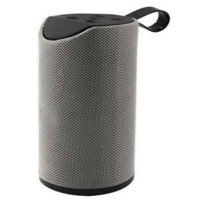 TG113 Super Bass Splashproof Wireless Bluetooth Speaker Best Sound Quality Playing with Mobile/Tablet/Laptop/AUX/Memory Card/Pan Drive/FM (GREY)