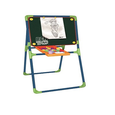 Toyzone 3 in 1 Ben10 Black Board (Multi Color)