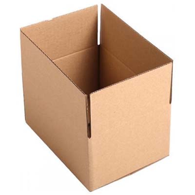 SKOSS Corrugated Boxes, 9.2 X 9.2 X 19.5 CM - Pack Of 100